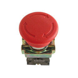 Buton ciuperca cu retinere Freder D40 32-765, contact normal inchis, IP40