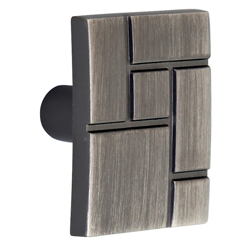 Buton pentru mobila, metalic, nichel antic, M 486.14.124, 36 x 24.5 mm Buton pentru mobila, metalic, nichel antic, M 486.14.124, 36 x 24.5 mm