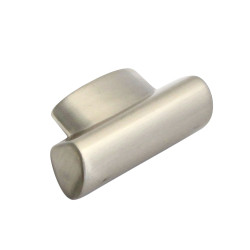 Buton pentru mobila, zamac, nichel mat, M 486.06.24, 47 x 16 x 29 mm