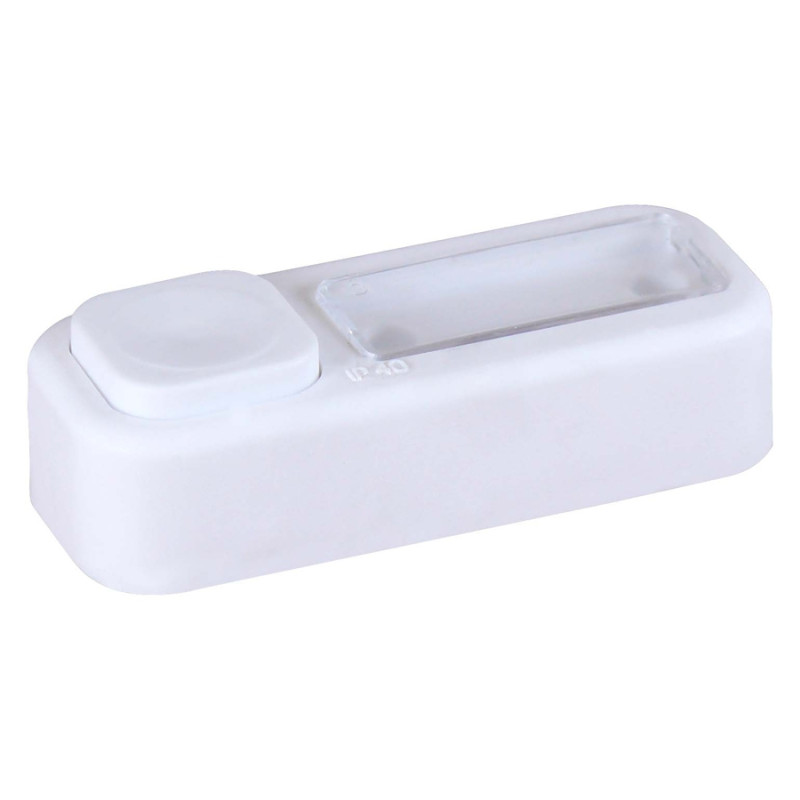 Buton sonerie cu fir Relee 36073, tip carte de vizita