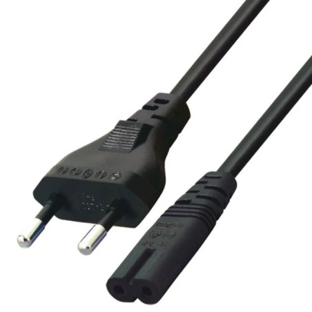 Cablu alimentare casetofon 2 x 0.75 N1/VDE, 1.5 m, cupru