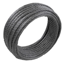 Cablu comercial, din otel zincat, pentru ancorare usoara, Cablero, greutate maxima 106 kg, colac 25 m x 4 mm / bucata