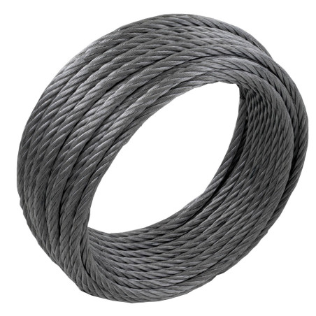 Cablu comercial, din otel zincat, pentru ancorare usoara, Cablero, greutate maxima 106 kg, colac 25 m x 4 mm / bucata