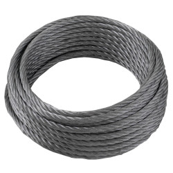 Cablu comercial, din otel zincat, pentru ancorare usoara, Cablero, greutate maxima 200 kg, colac 10 m x 6 mm / bucata