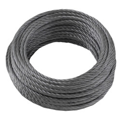 Cablu comercial, din otel zincat, pentru ancorare usoara, Cablero, greutate maxima 32 kg, colac 25 m x 2 mm / bucata