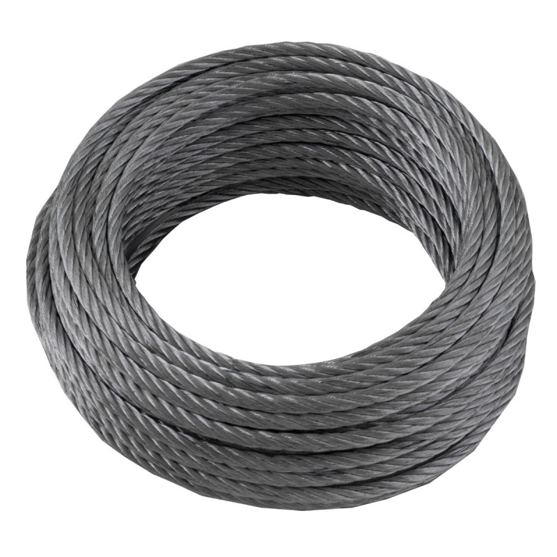 Cablu comercial, din otel zincat, pentru ancorare usoara, Cablero, greutate maxima 32 kg, colac 25 m x 2 mm / bucata Cablu comercial, din otel zincat, pentru ancorare usoara, Cablero, greutate maxima 32 kg, colac 25 m x 2 mm / bucata