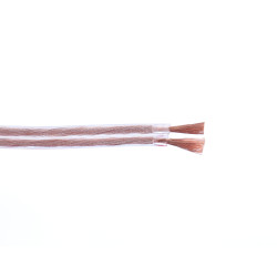Cablu difuzor 2 x 1.5 mmp Hoff, transparent
