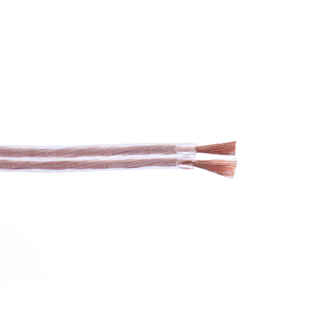 Cablu difuzor 2 x 1.5 mmp Hoff, transparent