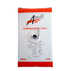 Cablu internet, FTP Cat 5, 4 x 2 x 24 AWG01-386/5E, aluminiu cuprat