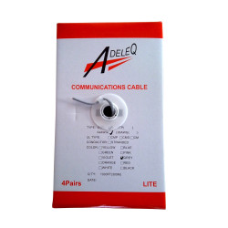 Cablu internet, UTP Cat 5, 4 x 2 x 0.24 AWG 01-385, aluminiu cuprat