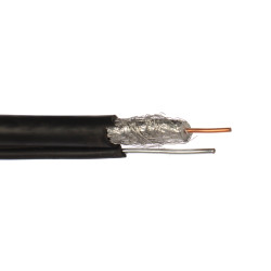 Cablu TV, coaxial, RG6 75R, autoportant