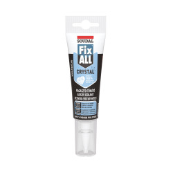 Adeziv pentru suprafete multiple, Soudal Fix All Crystal, interior / exterior, transparent, 125 ml