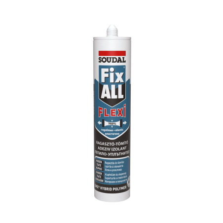 Adeziv pentru suprafete multiple, Soudal Fix All Flexi, alb, 290 ml