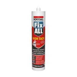 Adeziv pentru suprafete multiple, Soudal Fix All High Tack, alb, 290 ml