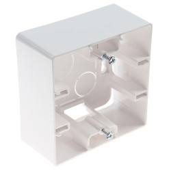 Cadru aparent Legrand Niloe 397861, 1 post, alb, pentru priza / intrerupator