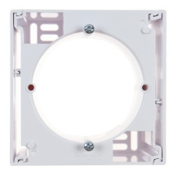 Cadru aparent Schneider Electric Asfora EPH6100121, 1 post, alb, pentru priza / intrerupator