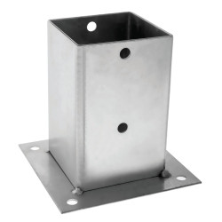 Camasuiala aplicata Vormann, din tabla de otel zincat, 101 x 101 x 150 mm