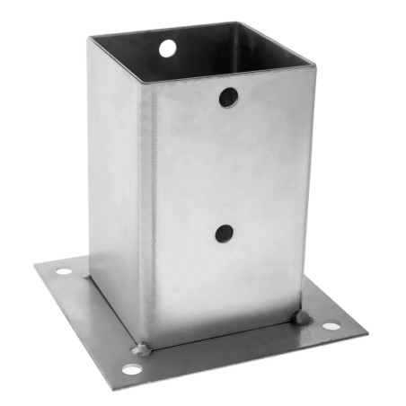 Camasuiala aplicata Vormann, din tabla de otel zincat, 101 x 101 x 150 mm
