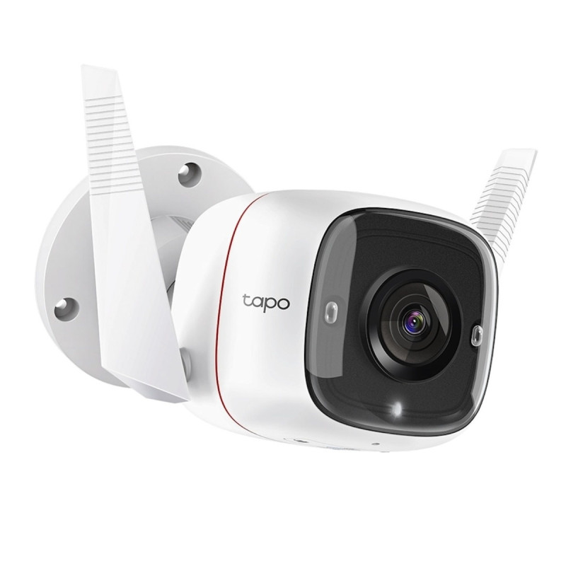 Camera de supraveghere smart / inteligenta Tapo TC65, 3MP, HD, Wi-Fi, slot micro SD, microfon, difuzor, exterior