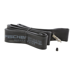 Camera pentru anvelopa bicicleta Fischer, cauciuc, 26 inch, cu valva 26.5 mm pentru ventil tip Dunlop