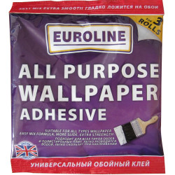 Adeziv pentru tapet, interior, Euroline, 60 g