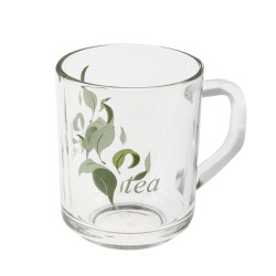 Cana Nova Tea, set 3 bucati, sticla, transparent, 246 ml