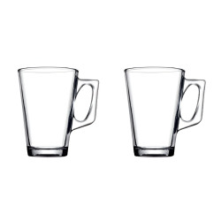 Cana Vela 55201, set 2 bucati, sticla, 250 ml