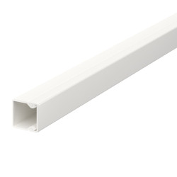 Canal cablu WDK 6191037, 17.5 x 17.5 mm, cu capac, alb, PVC