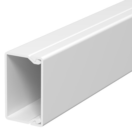 Canal cablu WDK 6191061, 25 x 40 mm, cu capac, alb, PVC