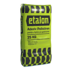 Adeziv polistiren pentru lipire si spacluire, Etalon, interior / exterior, 25 kg