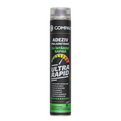 Adeziv poliuretanic cu intarire rapida, Compakt Ultra rapid, aplicare cu pistol, 750 ml
