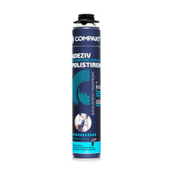 Adeziv poliuretanic pentru polistiren Compakt, aplicare cu pistol, interior / exterior, 750 ml