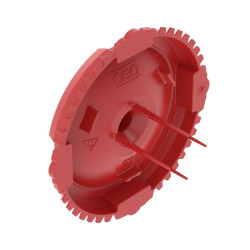 Capac cu semnalizare Obo ST 2003760, pentru doze D 60 mm sub tencuiala