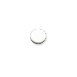 Capac mascare surub, pentru sina perdea, PVC, alb, set 10 bucati