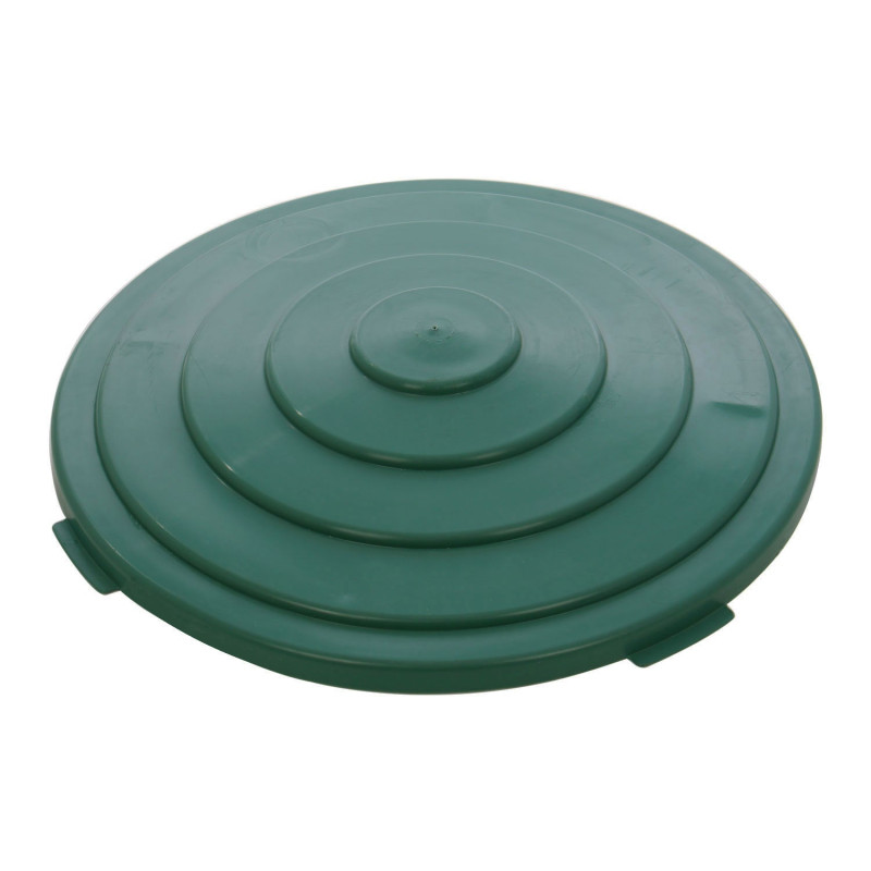 Capac pentru butoi 200 litri Plastor 24181, PEHD, verde, 80 x 2.5 cm