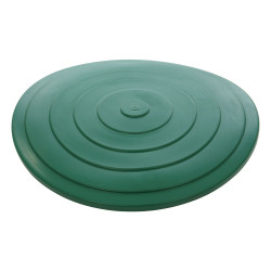 Capac pentru butoi 500 litri Plastor, PEHD, verde, D 101 cm