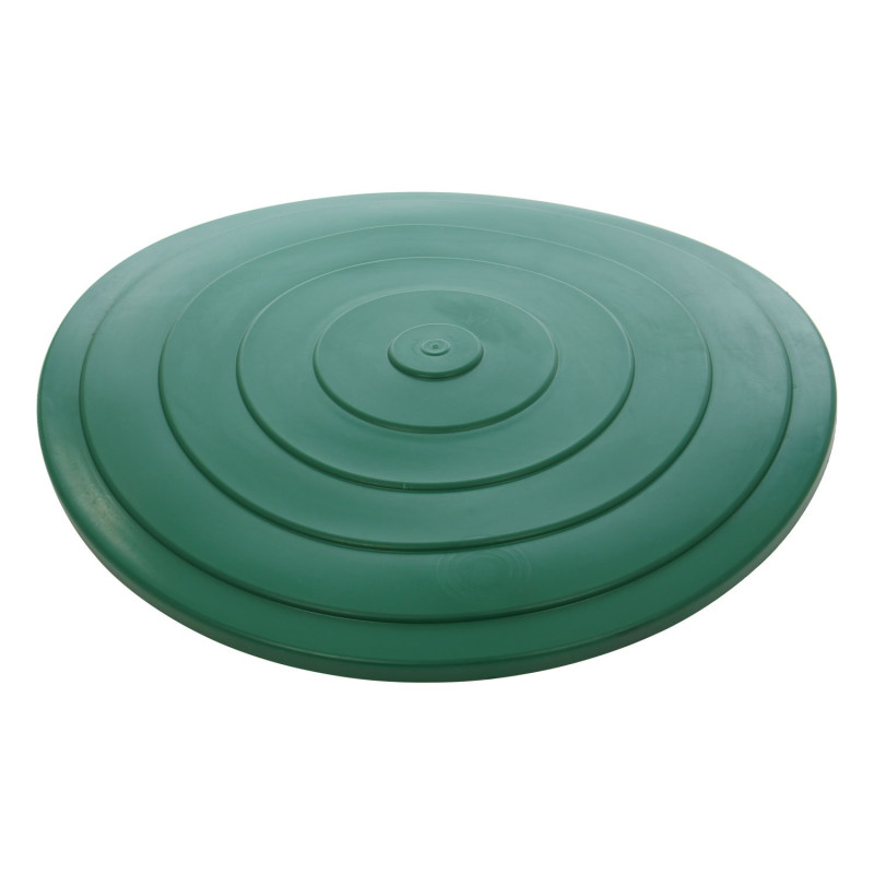 Capac pentru butoi 500 litri Plastor, PEHD, verde, D 101 cm