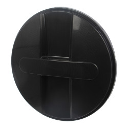 Capac pentru butoi 500 litri polietilena, negru, D 104.5 cm