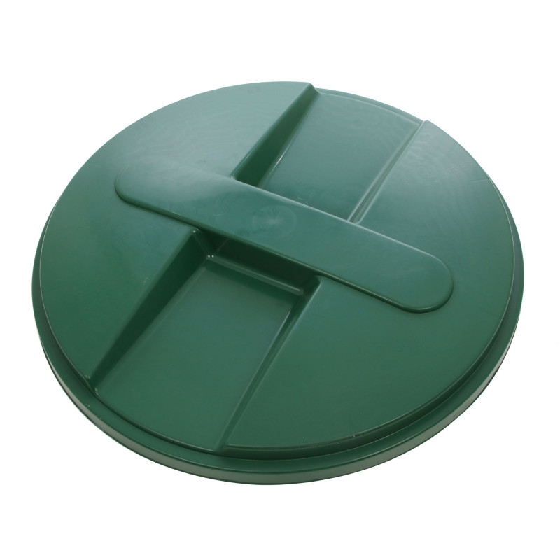 Capac pentru butoi 500 litri polietilena, verde, D 104.5 cm