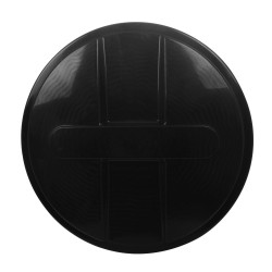 Capac pentru butoi 750 litri Dolplast, polietilena, negru