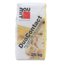 Adeziv si masa pe spaclu pentru placi termoizolante Baumit DuoContact, interior / exterior, 25 kg