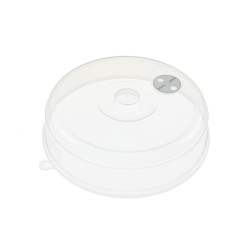 Capac, plastic, WP05-L, 23 cm, rotund, transparent, pentru cuptorul cu microunde