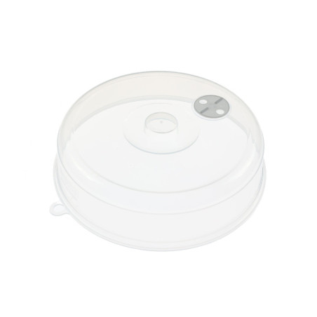 Capac, plastic, WP05-L, 23 cm, rotund, transparent, pentru cuptorul cu microunde
