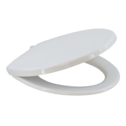 Capac WC din duroplast, Cersanit Mito Red TK001-007, alb, inchidere standard, 365 x 444 mm