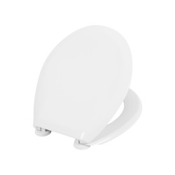 Capac WC din duroplast, Kadda Legerino 1110P, alb, inchidere standard, 374 x 460 mm