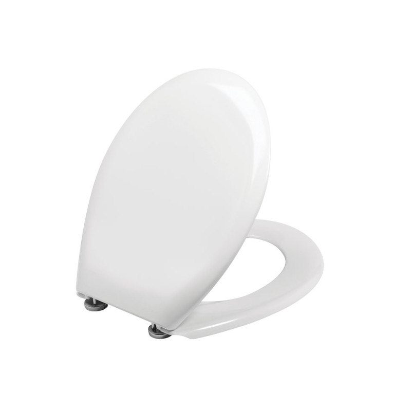 Capac WC din duroplast, Kadda Sara 20950036, alb, inchidere standard, 370 x 430 mm Capac WC din duroplast, Kadda Sara 20950036, alb, inchidere standard, 370 x 430 mm