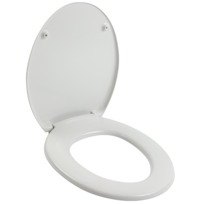 Capac WC din duroplast, Kadda Sara 20950037, alb, inchidere standard, 370 x 440 mm Capac WC din duroplast, Kadda Sara 20950037, alb, inchidere standard, 370 x 440 mm