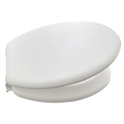 Capac WC din MDF, Kadda KT-030MDP, alb mat, inchidere standard, 368 x 430 mm