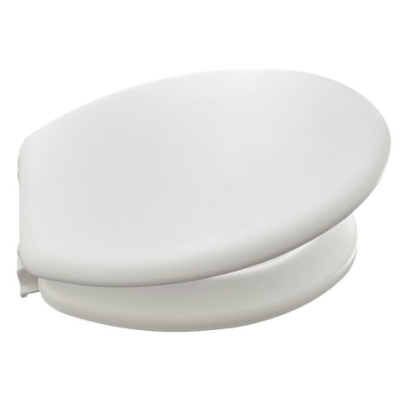 Capac WC din MDF, Kadda KT-030MDP, alb mat, inchidere standard, 368 x 430 mm