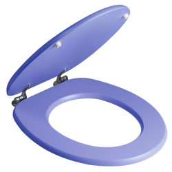 Capac WC din MDF, Savini Due Cwathqo23, lila mat, inchidere standard, 371 x 441 mm